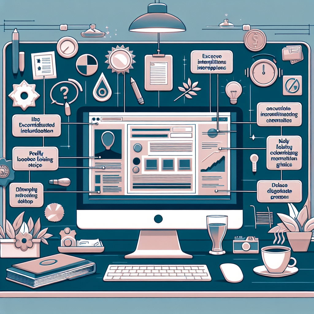 20 Crucial Mistakes to Avoid on Your Website